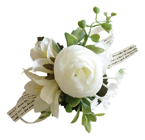 Corsage Feminino E Masculino Corsage Buquê De Uma Mão