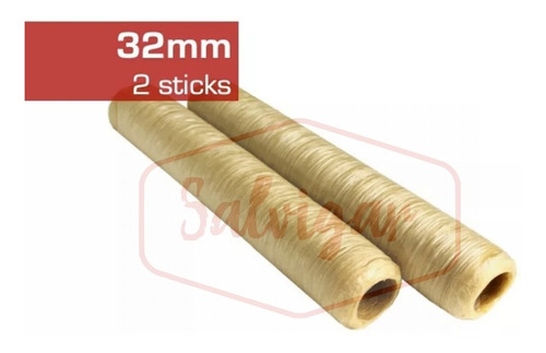 Tripa Colágeno 32mm Seca 2 Sticks Para 18kg 180 Salchichas