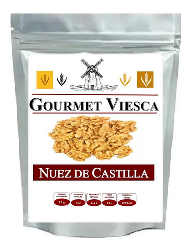 2 Kg De Nuez De Castilla Pelada De Excelente Calidad