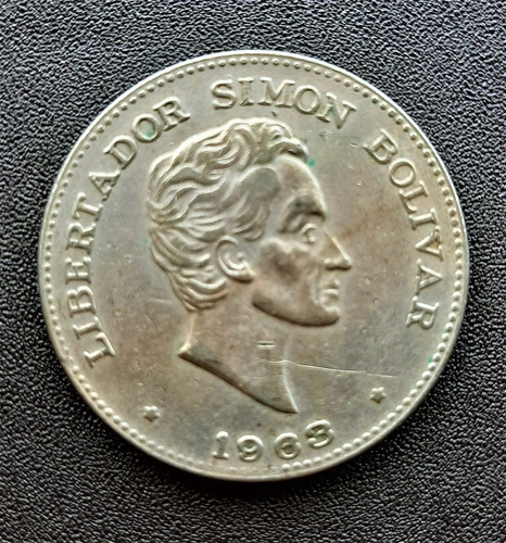 Moneda Colombiana De Cincuenta Centavos 1963