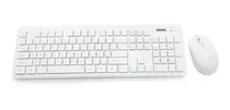 Comprar Combo Teclado Y Mouse Inalambrico Blanco Seisa Nd-k07