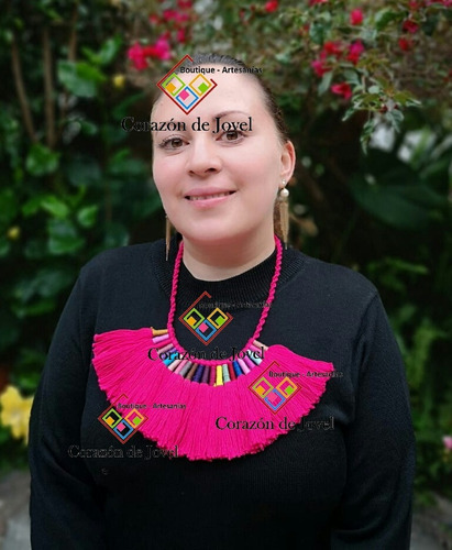 12 Collares Artesanales Mexicanos Hechos A Mano En Chiapas