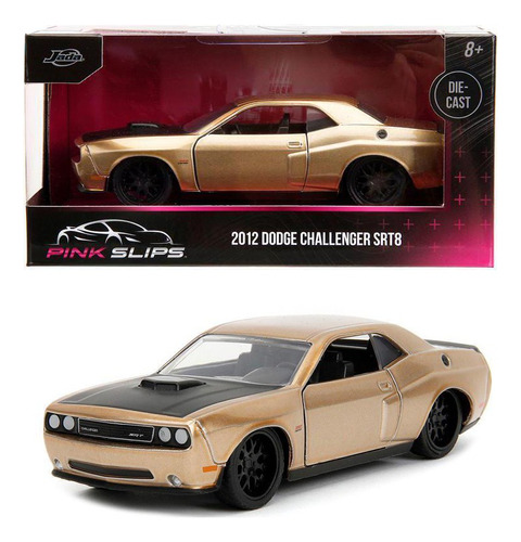 Jada Toys Pink Slips Dodge Challenger Srt 2012 1/32 Die-cast