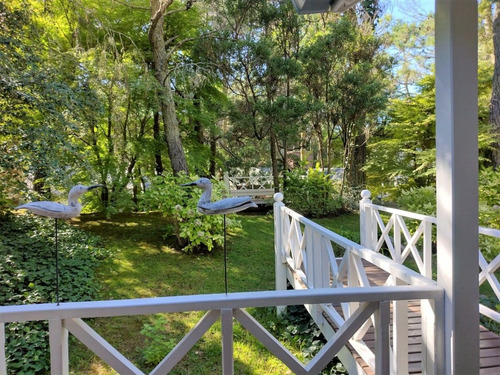 Imagen 19 de 19 de Luminosa Casa Implantada En El Bosque De Cariló