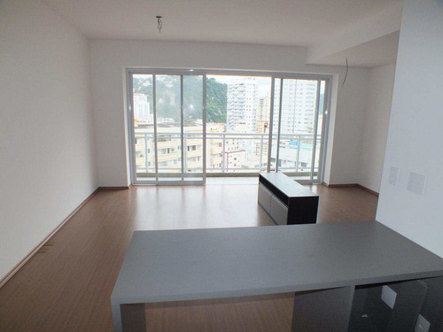 Apartamento Com 1 Dorm, Pompéia, Santos - R$ 600 Mil, Cod: 1056 - V1056