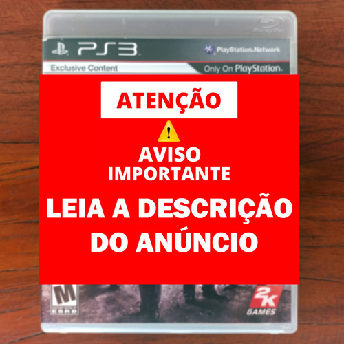 Mafia 2 Ps3 Midia Fisica - Leia! (Usado)
