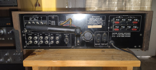 Sintoamplificador Stereo Pioneer Sx-680 Japan Muy Bueno 30w Plateado (Usado)