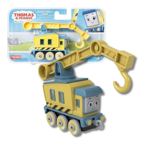 Thomas E Seus Amigos - Carly Trem Guindaste 13 Cm - Mattel