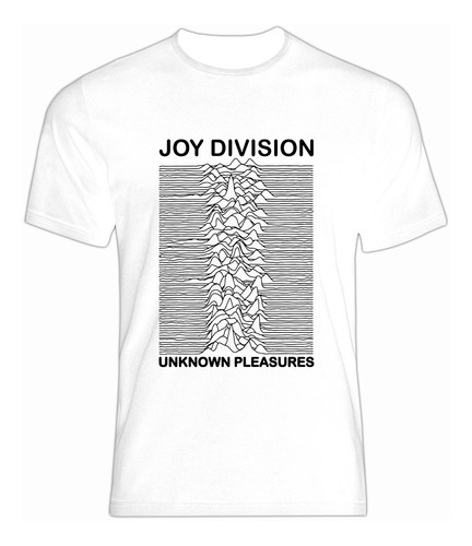 Polera Joy Division Unknow Pleasures Estampada - Serigrafía