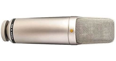 Micrófono De Condensador Rode Nt1000 Studio 100 Ohm -dorado