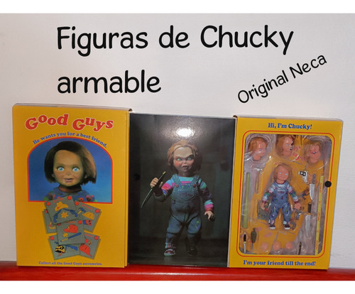 Figura Chucky / Marca Neca / Con Accesorios 