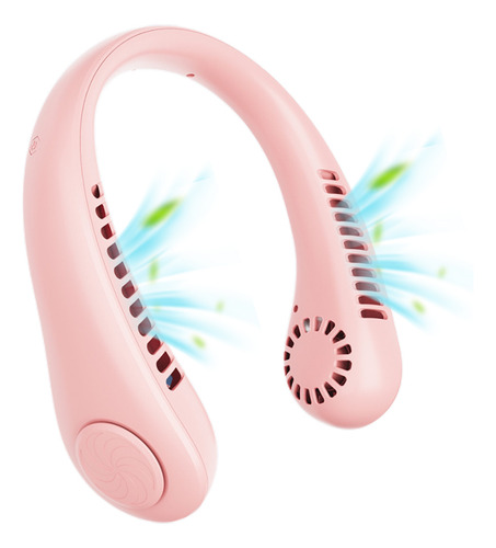 Ventilador Recargable Cuello Portátil Silencioso 1200mah
