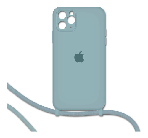 Funda Silicona Con Correa Para iPhone 13 Pro Max 