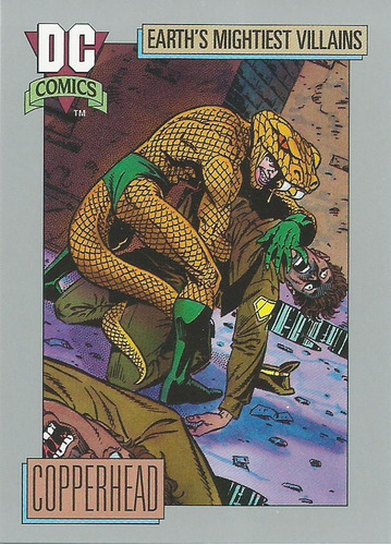 Barajita Copperhead Dc Comics 1991 #88 Mightiest Villains