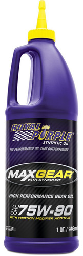 Royal Purple Max Gear 75w-90 - Aceite Sintético Para Engra.