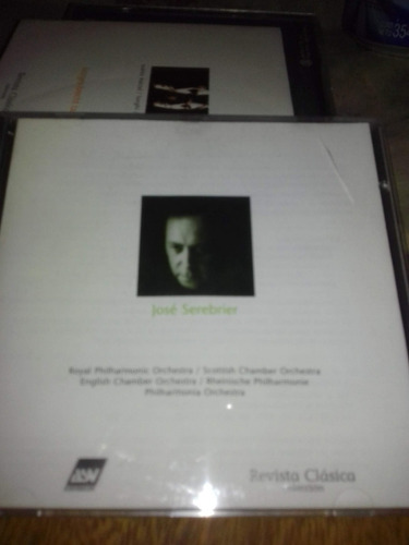 Cd Original Jose Serebrier Y Diferentes Orquestas ,clasica 