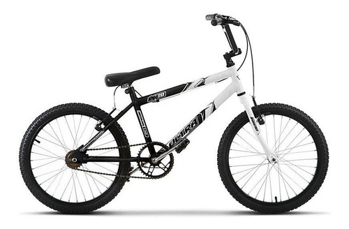 Bicicleta  urbana Ultra Bikes Bike Aro 20 Bicolor freios v-brakes cor preto/branco