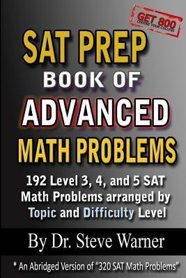 Libro Sat Prep Book Of Advanced Math Problems - Steve War...