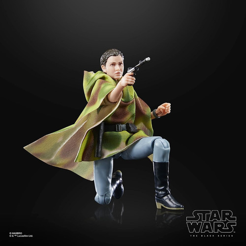 Star Wars Figura Princesa Leia Endor F7051 The Black Series