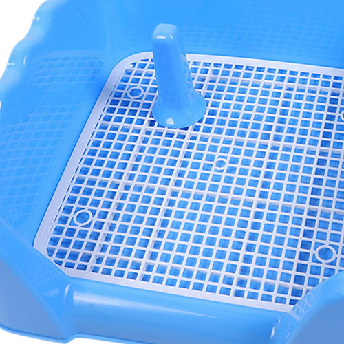 Bandeja De Arena Para Inodoro Para Perros Con Poste S
