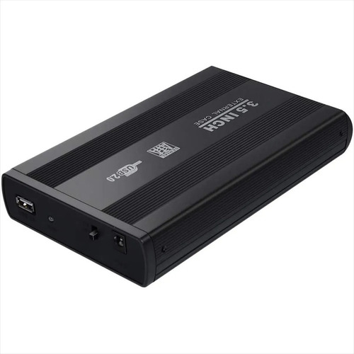 Caja Externa Usb 2.0 Para Disco Duro De Pc: Sata De 3.5''