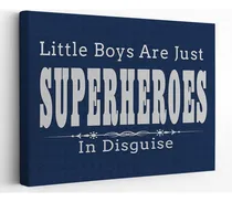 Comprar ''arte De Pared Niños Superhéroes 14x11 Pulgadas Decoración