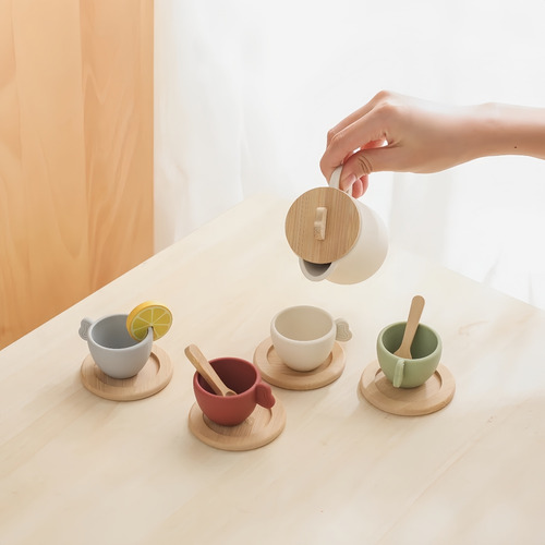 Set De Juguetes De Simulación Para Té De La Tarde, Regalo Pa