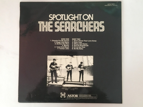 The Searchers Spotlight On The Lp Australia 1963 Ex/ex