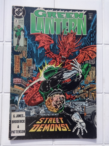 Green Lantern Nº 2: Gerard Jones - Dc Comics - 1990