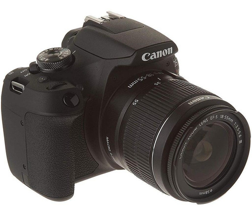 Camara Canon Eos Rebel T7 24.10 Mp, Video Hdr, Lente 18-55