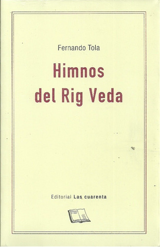 Himnos Del Rig Veda - Fernando Tola