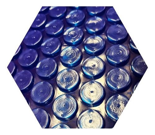 Capa Térmica Piscina 2,5 X 2,5 500 Micras Thermocap 2,5x2,5 Cor Azul