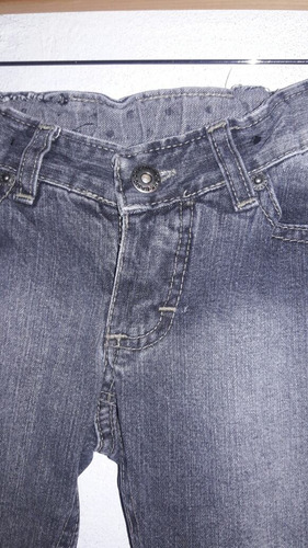 Cheeky Jean Pantalón Largo T 2 Negro Con Estampa A Lunares