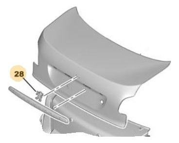 Emblema De Tapa De Baúl Peugeot 207 1.4 Hdi