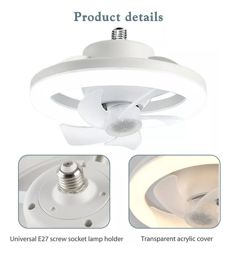 Para 1 Lámpara De Techo Para Cocina, Baño, Ventilador De