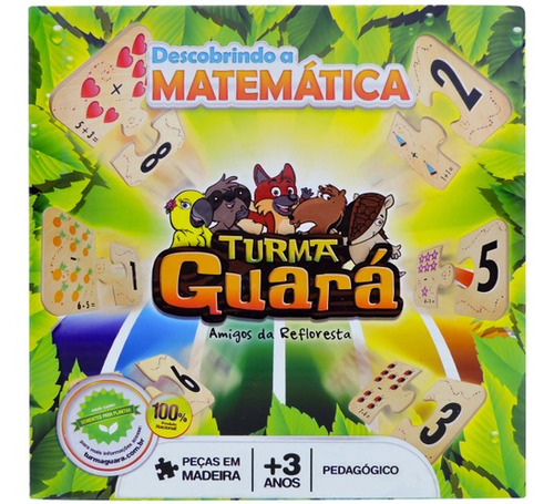 Quebra Cabeça Descobrindo Matemática Turma Guará 5270