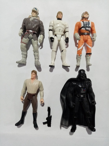 Star Wars Loose Lote 5 Figuras Kenner 90s Vader Han Luke
