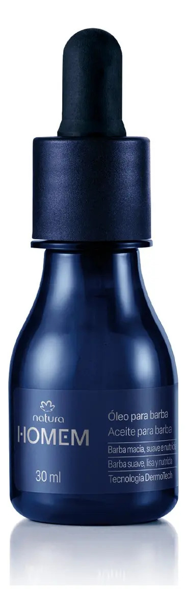 Óleo para Barba Natura Homem, 30 ml