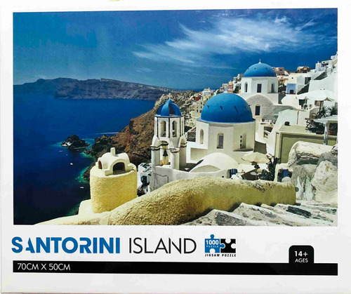 Puzzle Rompecabezas Santorini Grecia - 1000 Piezas Faydi