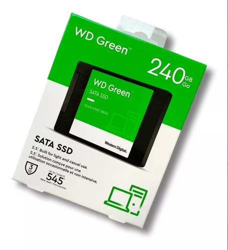 HD SSD interno Western Digital WD Green WDS240G1G0A 240GB