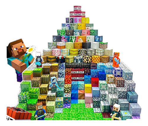 Combinação Definitiva Do Minecraft, Blocos Magnéticos De 136