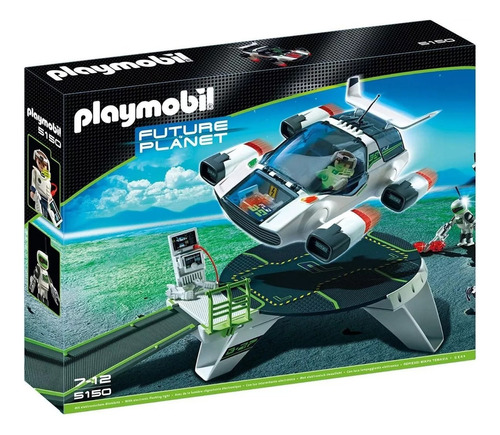 Playmobil Estação E-rangers Turbo Jet Future Planet Sunny Quantidade De Peças 1