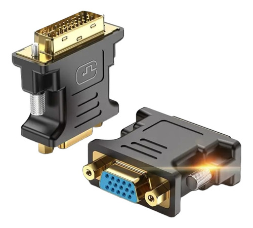 Adaptador Convertidor Dvi 24 + 5 Pines A Vga