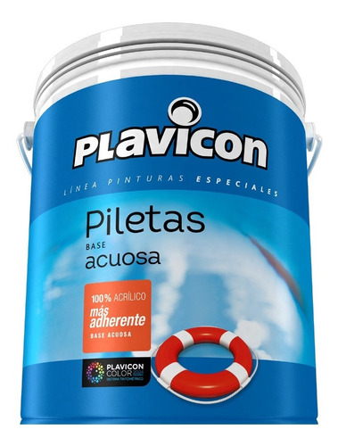 Plavicon Pintura Pileta Piscina Acuosa Calidad Premium 1l