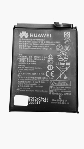 Batería Hb446486ecw Compatible Huawei Y9s