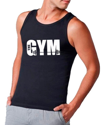 Polera Musculosa  The Gym Gimnasio Fitness Grafimax