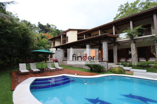 Imagem 1 de 30 de Condomínio Iporanga No Guarujá-sp. Casa À Venda, 397m², Piscina, Área Gourmet, 5 Dormitórios, 3 Suítes E 6 Vagas. A Poucos Passos Da Praia Das Conchas - Ca1029