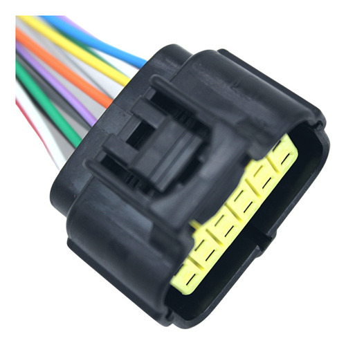 Chicote Do Farol 12 Vias Conector Femea Ete 9781 Sc Serie 5