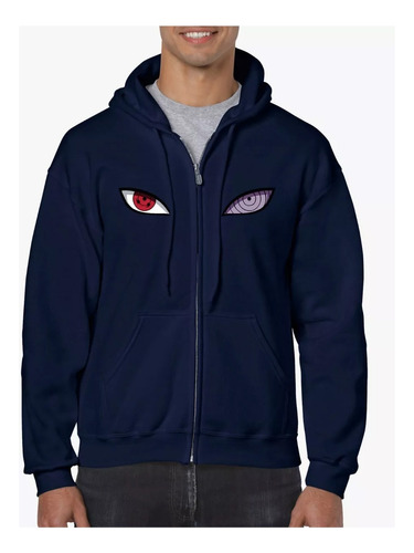 Chamarra Sudadera Sharingan Rinnengan Clan Uchiha Mirada