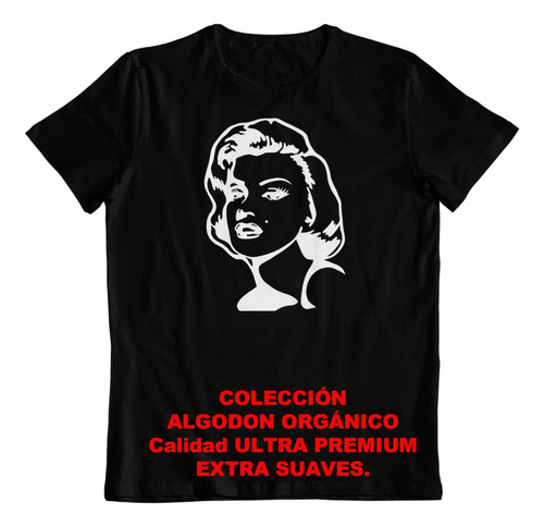 Polera - Dtf - Algodon Organico - Sexy Marilyn Monroe